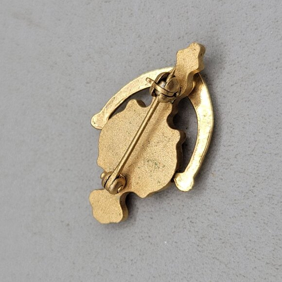 1960s Avon Calling Commemorative Pin Articulating Knocker - Picture 4 of 4